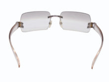 Load image into Gallery viewer, CHANEL シャネル リムレス サングラス 4048 c.168/61 サイズ59□16 125 クリア シルバー グレーレンズ 美品 中古 4b005005