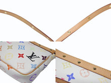 画像をギャラリービューアに読み込む, 極美品 LOUIS VUITTON ルイヴィトン ポシェット アクセソワール アクセサリーポーチ M92649 モノグラム マルチカラー 村上隆 中古 4b005008