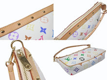 画像をギャラリービューアに読み込む, 極美品 LOUIS VUITTON ルイヴィトン ポシェット アクセソワール アクセサリーポーチ M92649 モノグラム マルチカラー 村上隆 中古 4b005008