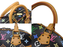 Load image into Gallery viewer, 極美品 LOUIS VUITTON ルイヴィトン トゥルーヴィル ハンドバッグ M92662 モノグラム マルチカラー ブラック 村上隆 中古 4b005009