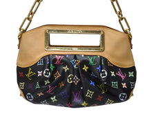 Load image into Gallery viewer, LOUIS VUITTON ルイヴィトン ジュディPM ワンショルダーバッグ M40258 PVC ヌメ革 モノグラム マルチカラー 村上隆 中古 4b005010