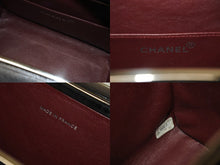 Load image into Gallery viewer, CHANEL シャネル バニティバッグ ハンドバッグ 4番台 ココマーク ラムスキン キルティング ブラック シルバー金具 美品 中古 4b005011