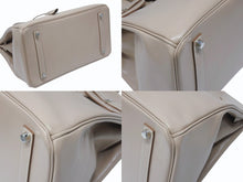 画像をギャラリービューアに読み込む, 極美品 HERMES エルメス BIRKIN バーキン 35 ハンドバッグ タデラクト アルジル ギロッシュ金具 ☐R刻印 中古 4b005020