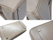 画像をギャラリービューアに読み込む, 極美品 HERMES エルメス BIRKIN バーキン 35 ハンドバッグ タデラクト アルジル ギロッシュ金具 ☐R刻印 中古 4b005020