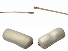 Load image into Gallery viewer, 極美品 CHANEL シャネル リムレス ココマーク サングラス メガネ 4108-B GP ラインストーン ブラウン ゴールド金具 中古 4b005036