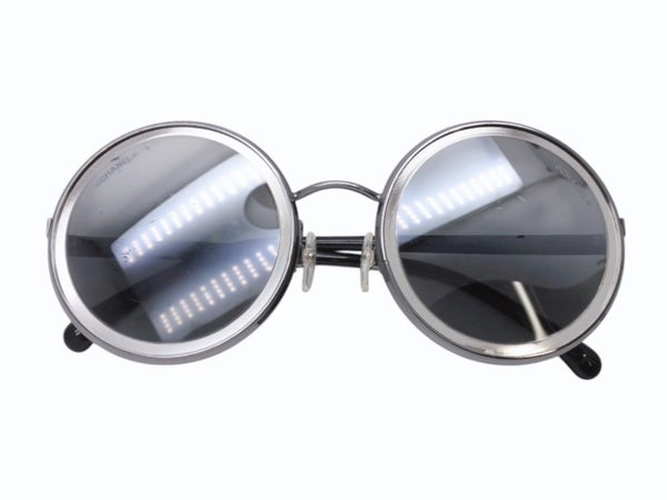 CHANEL シャネル サングラス レジン 4226 プラスチック メタル ブラック ブラックミラー金具 サイズ50◻︎26 140 美品 中古 4b005039