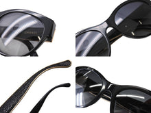 Load image into Gallery viewer, 極美品 CHANEL シャネル サングラス ココマーク BC8721049 プラスチック ガルーシャ ブラック ゴールド金具 中古 4b005041