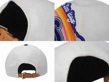画像をギャラリービューアに読み込む, 極美品 LOUIS VUITTON ルイヴィトン Rainbow Cap S00 ロゴ刺繍 キャップ M8160L コットン レザー ホワイト マルチカラー 中古 4b005048
