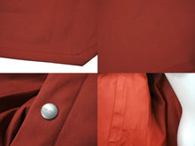 Load image into Gallery viewer, 極美品 Rick Owens リックオウエンス 21AW オーバーサイズ ボタンアップ シャツ ジャケット レッド コットン RU02A5729 サイズ52 中古 4b005054