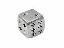 Load image into Gallery viewer, CHROME HEARTS クロムハーツ DICE ダイス サイコロ 重量約57.2g CHプラス ホースシュー 2015年 クリスマス限定 シルバー 美品 中古 4b005055