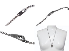 Load image into Gallery viewer, 新品未使用 LOUIS VUITTON ルイヴィトン ペンダントヴィヴィエンヌ ネックレス M00831 メタル グンメタリック 中古 4b005059