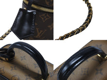 Load image into Gallery viewer, 新品同様 LOUIS VUITTON ルイヴィトン モノグラムリバース バニティNV PM 2WAYハンドバッグ M45165 ブラウン ゴールド金具 中古 4b005061