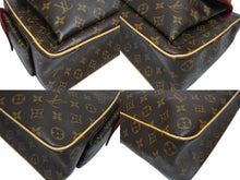 Load image into Gallery viewer, 極美品 LOUIS VUITTON ルイヴィトン ミュルティプリ シテ ハンドバッグ M51162 モノグラム PVC レザー ゴールド金具 中古 4b005063