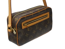 画像をギャラリービューアに読み込む, 極美品 LOUIS VUITTON ルイヴィトン ポシェット シテ ワンショルダーバッグ M51183 モノグラム ゴールド金具 中古 4b005064