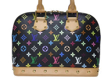 Load image into Gallery viewer, 極美品 LOUIS VUITTON ルイヴィトン アルマPM ハンドバッグ M40444 モノグラム マルチカラー ブラック 村上隆 中古 4b005065