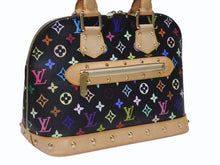Load image into Gallery viewer, 極美品 LOUIS VUITTON ルイヴィトン アルマPM ハンドバッグ M40444 モノグラム マルチカラー ブラック 村上隆 中古 4b005065