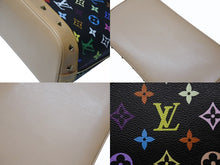 Load image into Gallery viewer, 極美品 LOUIS VUITTON ルイヴィトン アルマPM ハンドバッグ M40444 モノグラム マルチカラー ブラック 村上隆 中古 4b005065