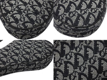 画像をギャラリービューアに読み込む, 新品同様 ChristianDior クリスチャンディオール サドルポーチ ワンショルダーバッグ SLO44012 トロッター ブラック ガリアーノ期 中古 4b005071