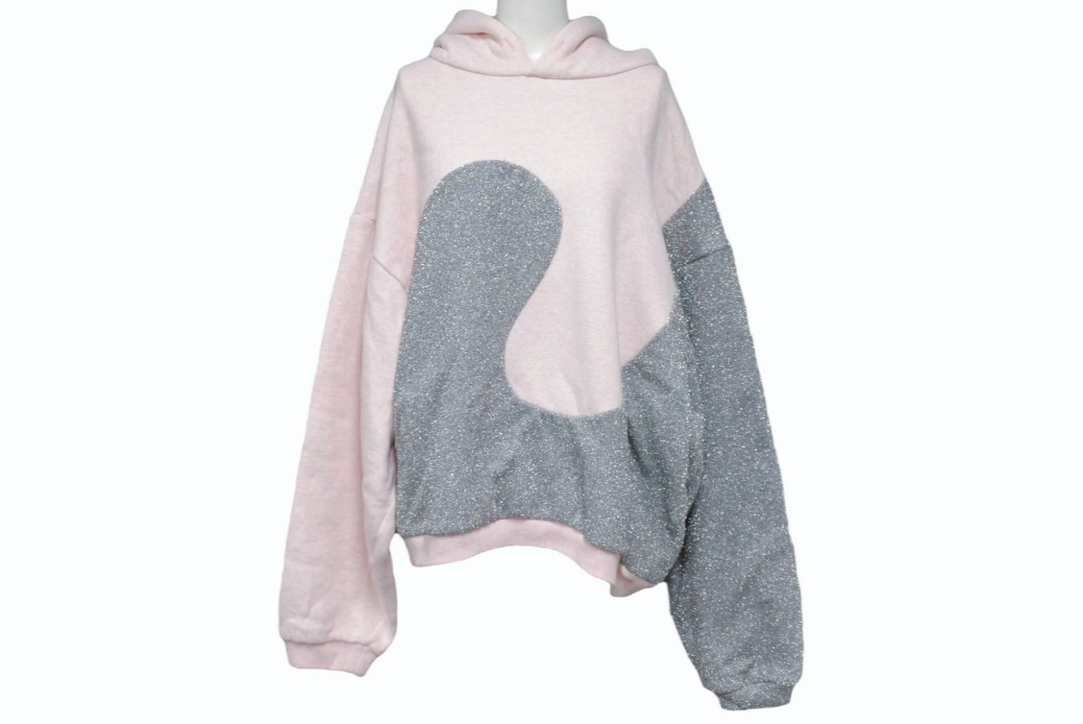 Dior×ERL コラボ 23SS プルオーバースウェットフーディ パーカー S Dior x ERL Hooded Sweatshirt Heathered Gray Cotton Fleece - SS23 - US