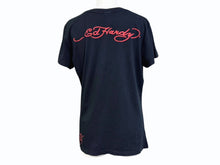 画像をギャラリービューアに読み込む, 極美品 Ed Hardy エドハーディ 半袖Tシャツ トップス サイズM ブラック プリント タトゥーデザイン 中古 4b005076
