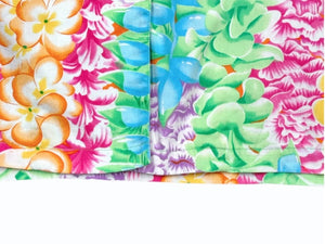 極美品 ISSEY MIYAKE イッセイミヤケ アロハシャツ オープンカラーシャツ RG12048 サイズ9 マルチカラー ココナッツボタン 花柄 中古 4b005082