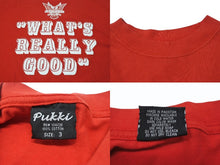 Load image into Gallery viewer, DIPLOMATS ディプロマッツ 初期 ラップＴシャツ RN#104036 What"s Really Good コットン レッド サイズ3 美品 中古 4b005092