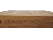 Load image into Gallery viewer, CHROME HEARTS クロムハーツ CARVING BOARD カービングボード カッティングボード まな板 CHプラス ウッド ブラウン 美品 中古 4b005104