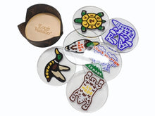 画像をギャラリービューアに読み込む, 極美品 LOUIS VUITTON × NIGO 2020年限定 LVスクエアードコレクション コースターセット GI0514 MD0230 ブラウン 中古 4b005105