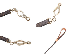 極美品 LOUIS VUITTON ルイヴィトン レッス バクスターMM リード M58056 モノグラム ペット用品 小型犬 中古 4b005107