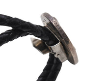 Load image into Gallery viewer, 極美品 CHROME HEARTS クロムハーツ ボロ タイニークラシック オーバルループタイ レザー シルバー925 中古 4b005110