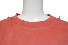 画像をギャラリービューアに読み込む, 極美品 SAINT MICHAEL セントマイケル S/S TEE SAINT 半袖Tシャツ サイズM プリント ヴィンテージ加工 レッド ホワイト 中古 4b005122