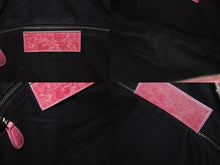 画像をギャラリービューアに読み込む, BALENCIAGA バレンシアガ ザ マトラッセ ハンドバッグ キルティング 182089 502752 ゴートスキン ピンク シルバー金具 良品 中古 4b005124