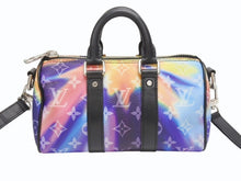 画像をギャラリービューアに読み込む, 新品未使用 LOUIS VUITTON ルイヴィトン ショルダーバッグ キーポルXS M80953 モノグラムキャンバス レザー モノグラムサンセット 中古 4b005126