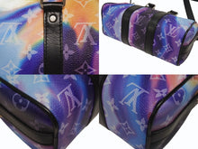 画像をギャラリービューアに読み込む, 新品未使用 LOUIS VUITTON ルイヴィトン ショルダーバッグ キーポルXS M80953 モノグラムキャンバス レザー モノグラムサンセット 中古 4b005126