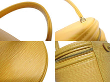 Load image into Gallery viewer, LOUIS VUITTON ルイヴィトン カンヌ エピ タッシリイエロー ハンドバッグ M48039 エピレザー イエロー ゴールド金具 美品 中古 4b005129