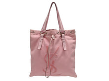 Load image into Gallery viewer, YVES SAINT LAURENT イヴ サンローラン トートバッグ カハラトート 121631 002122 キャンバス レザー ピンク 良品 中古 4b005131