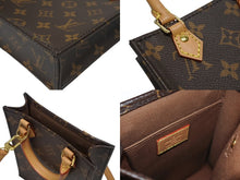 Load image into Gallery viewer, 新品同様品 LOUIS VUITTON ルイヴィトン プティットサックプラ ハンドバッグ M69442 2WAY モノグラム ブラウン ゴールド金具 中古 4b005133