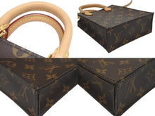 Load image into Gallery viewer, 新品同様品 LOUIS VUITTON ルイヴィトン プティットサックプラ ハンドバッグ M69442 2WAY モノグラム ブラウン ゴールド金具 中古 4b005133