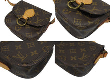 画像をギャラリービューアに読み込む, LOUIS VUITTON ルイ ヴィトン モノグラム ミニミニサンクルー ショルダーバッグ ポシェット M51245 ゴールド金具 良品 中古 4b005135