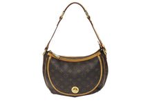 画像をギャラリービューアに読み込む, LOUIS VUITTON ルイヴィトン トゥラムPM ワンショルダーバッグ M40076 モノグラム PVC レザー ブラウン 廃盤 美品 中古 4b005137