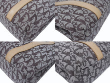 画像をギャラリービューアに読み込む, Christian Dior クリスチャンディオール トロッター トートバッグ キャンバス レザー ブラウン 美品 中古 4b005140