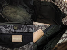 画像をギャラリービューアに読み込む, Christian Dior クリスチャンディオール トロッター トートバッグ キャンバス レザー ブラウン 美品 中古 4b005140