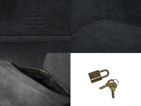 LOUIS VUITTON ルイヴィトン カンヌ エピ ノワール ハンドバッグ M48032 エピレザー ブラック ゴールド金具 美品 中古 4b005142