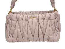 画像をギャラリービューアに読み込む, 極美品 MIUMIU ミュウミュウ ワンショルダーバッグ マテラッセ 5BC022 ピンク レザー ゴールド金具 中古 4b005143
