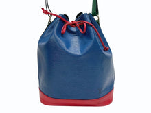画像をギャラリービューアに読み込む, LOUIS VUITTON ルイヴィトン ショルダーバッグ エピ ノエ M44082 エピレザー ブルー レッド グリーン 美品 中古 4b005147