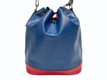 画像をギャラリービューアに読み込む, LOUIS VUITTON ルイヴィトン ショルダーバッグ エピ ノエ M44082 エピレザー ブルー レッド グリーン 美品 中古 4b005147