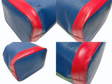 画像をギャラリービューアに読み込む, LOUIS VUITTON ルイヴィトン ショルダーバッグ エピ ノエ M44082 エピレザー ブルー レッド グリーン 美品 中古 4b005147