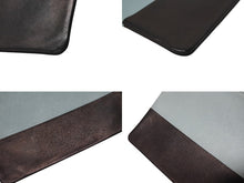 画像をギャラリービューアに読み込む, CELINE セリーヌ クラッチバッグ ミニバッグ イタリア製 レザー ブルー ブラック ゴールド金具 美品 中古 4b005153