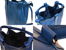 画像をギャラリービューアに読み込む, LOUIS VUITTON ルイヴィトン ショルダーバッグ ランドネGM M43085 ゴールド金具 ブルー エピレザー 美品 中古 4b005154