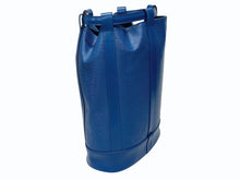 画像をギャラリービューアに読み込む, LOUIS VUITTON ルイヴィトン ショルダーバッグ ランドネGM M43085 ゴールド金具 ブルー エピレザー 美品 中古 4b005154